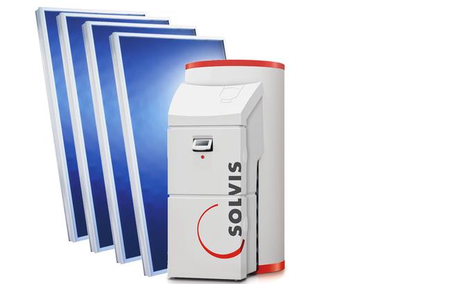 Solvismax und Solarkollektoren