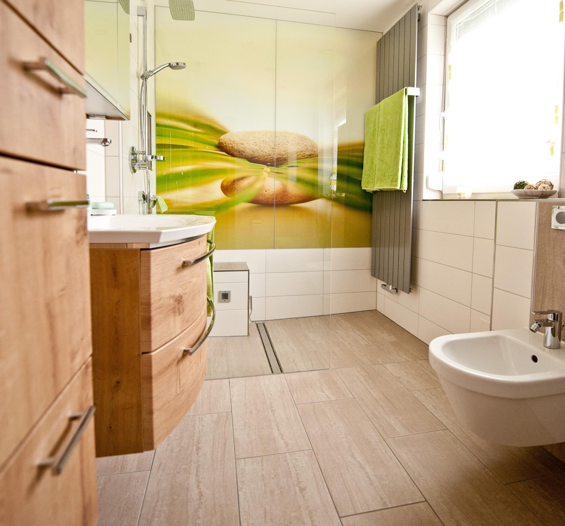 Frisches Wohlfühlbad