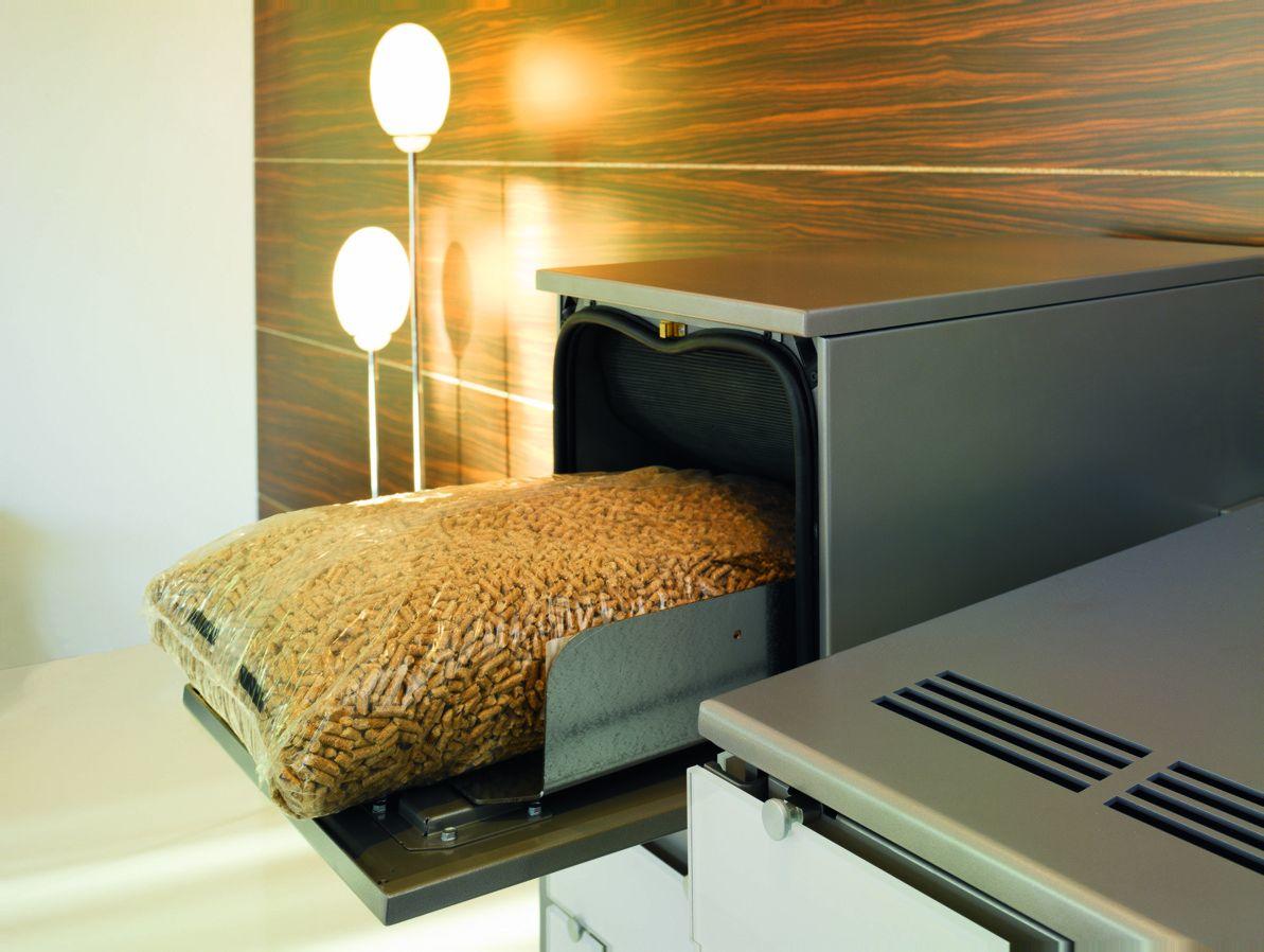 Ico.Tec Tower Detailbild Vorratsbehälter