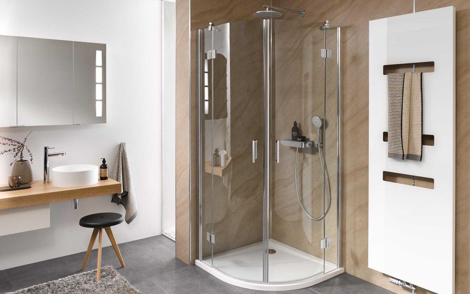 Runddusche der Serie Aperto von HSK